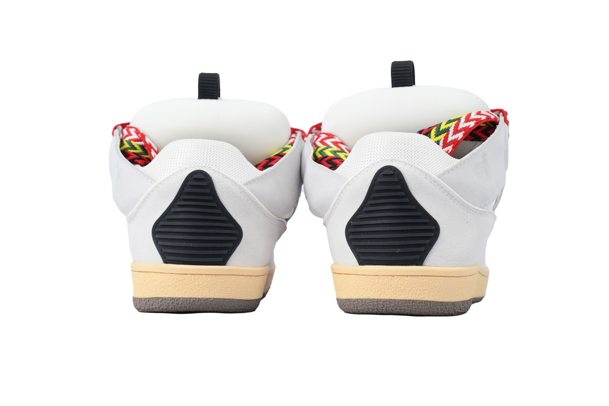 Lanvin Leather Curb White