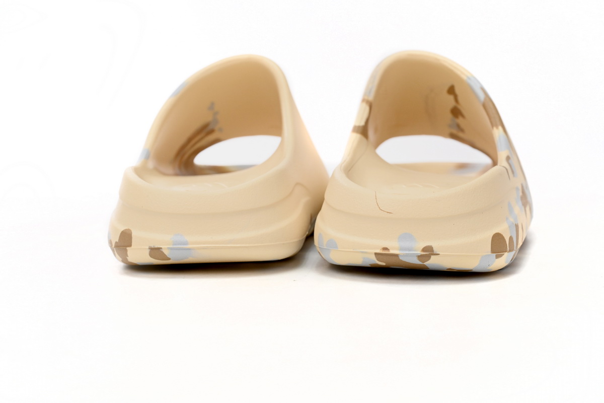 Adidas Yeezy Slide Enflame Oil Painting White Yellow GW1932