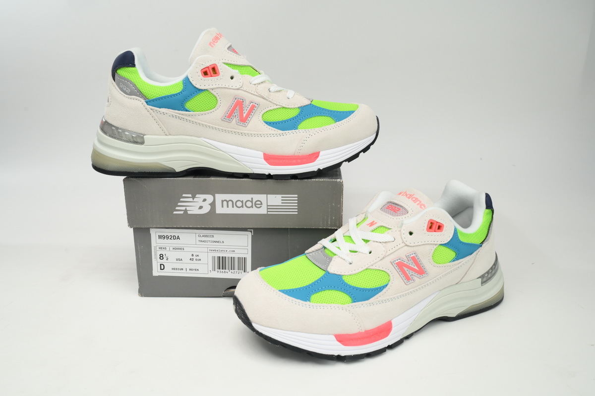 New Balance 992 White Blue M992DA
