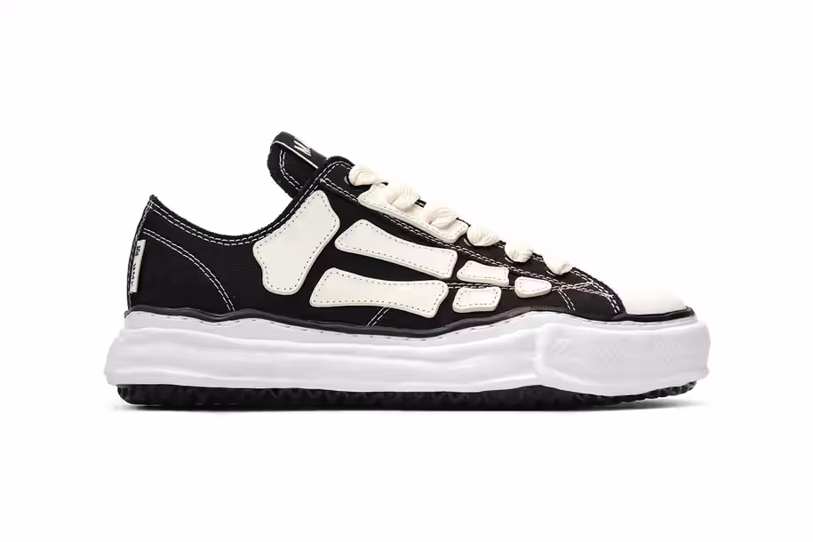 AMIRI x Maison MIHARA YASUHIRO Bones Sneaker Black