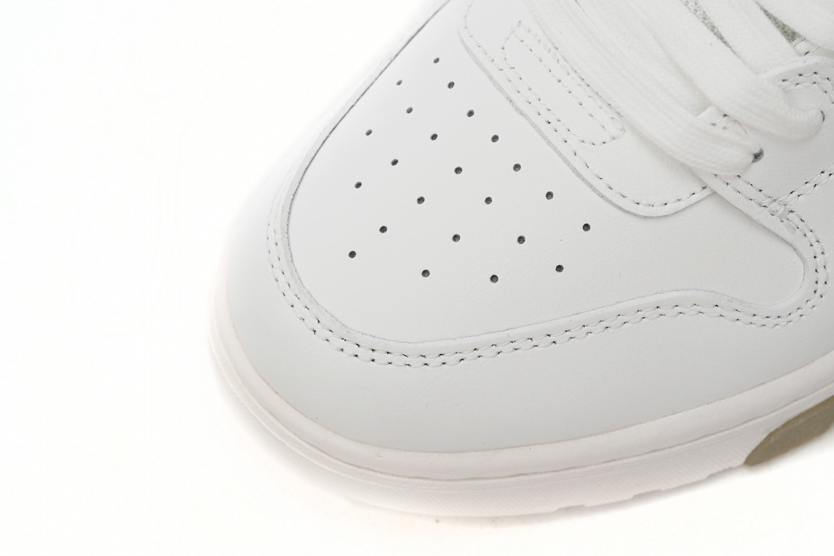 OFF WHITE Out Of Office OOO Low Tops Triple White OMIA189 C99LEA00 10100