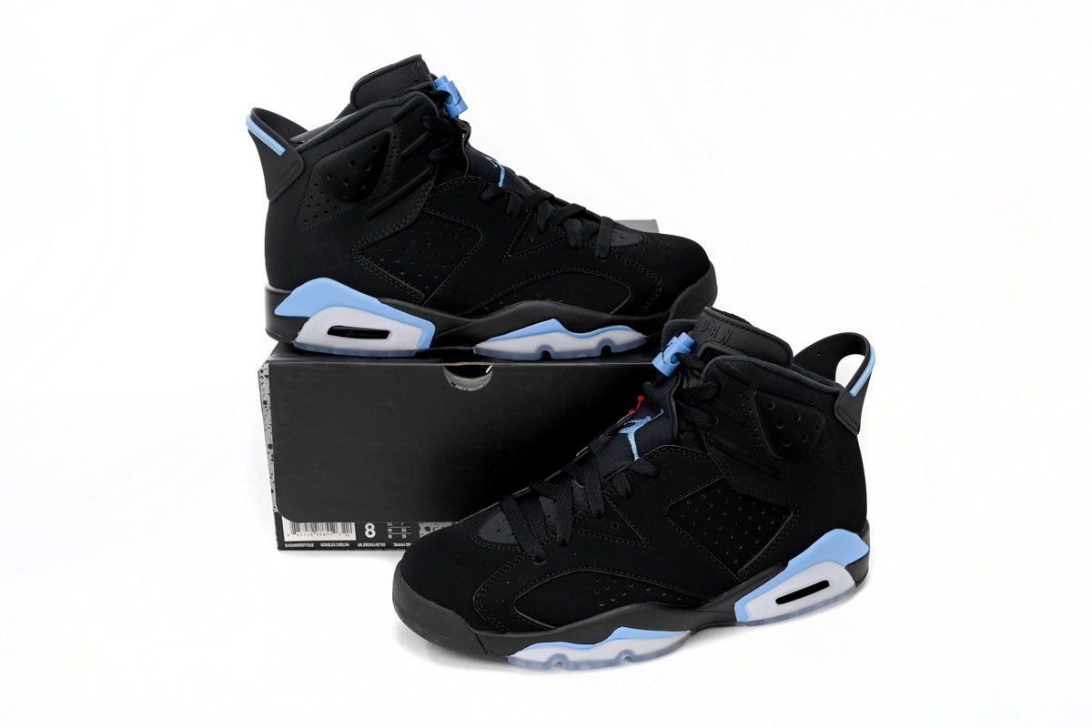 Air Jordan 6 Black Blue 384664-006