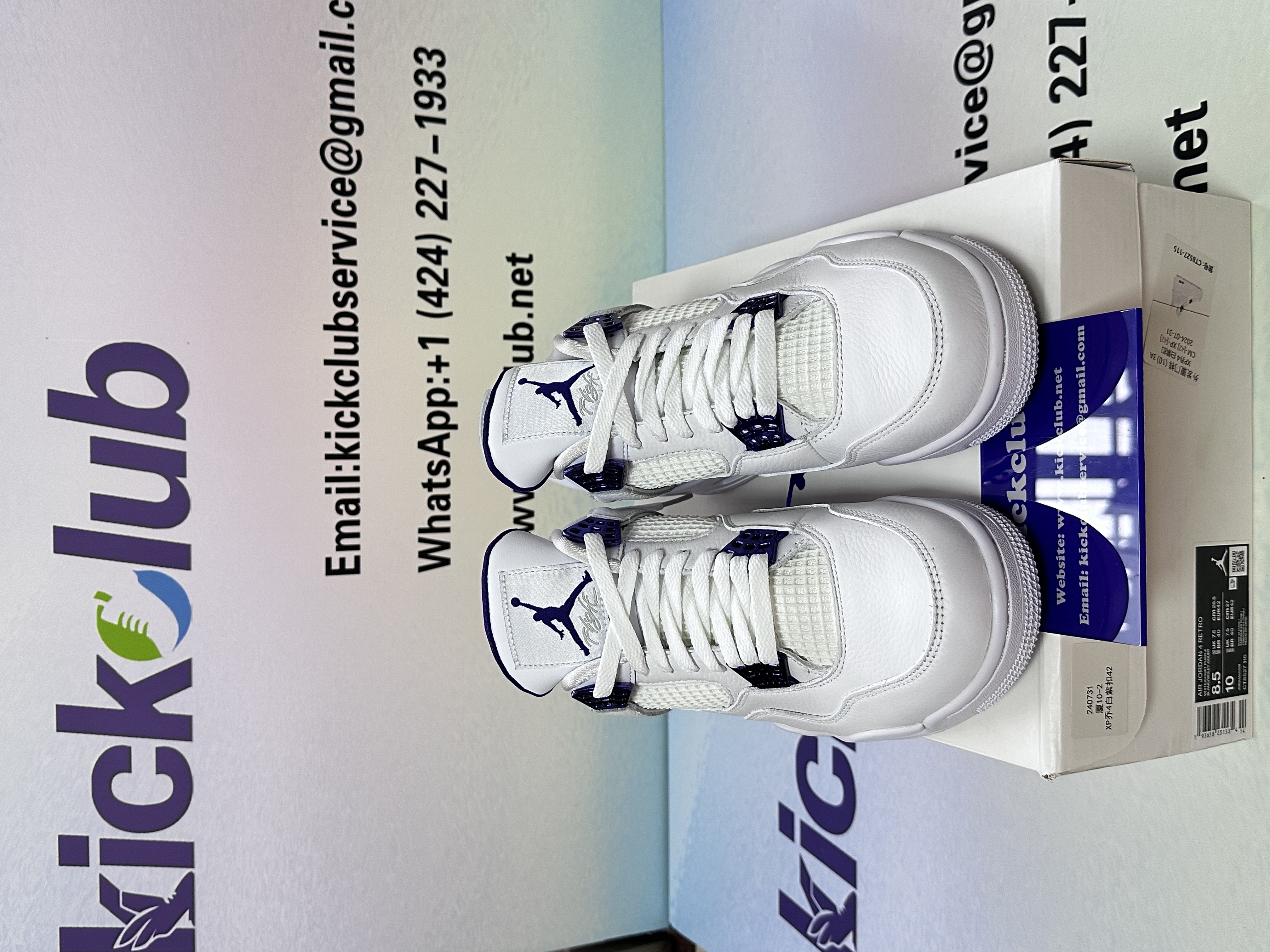 Air Jordan 4 Retro Purple Metallic CT8527-115 - ogsneaker