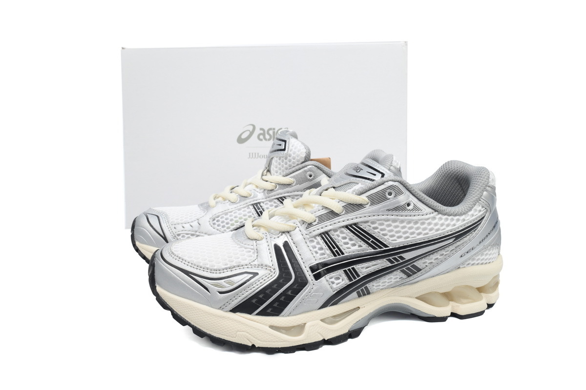 Asics x JJJJound Gel Kayano 14 Silver Black White 1201A457-101