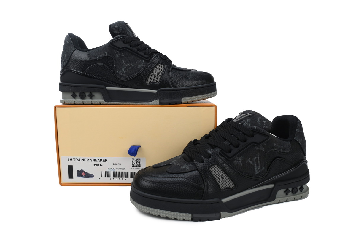 Louis Vuitton Trainer x Nigo Black Denim
