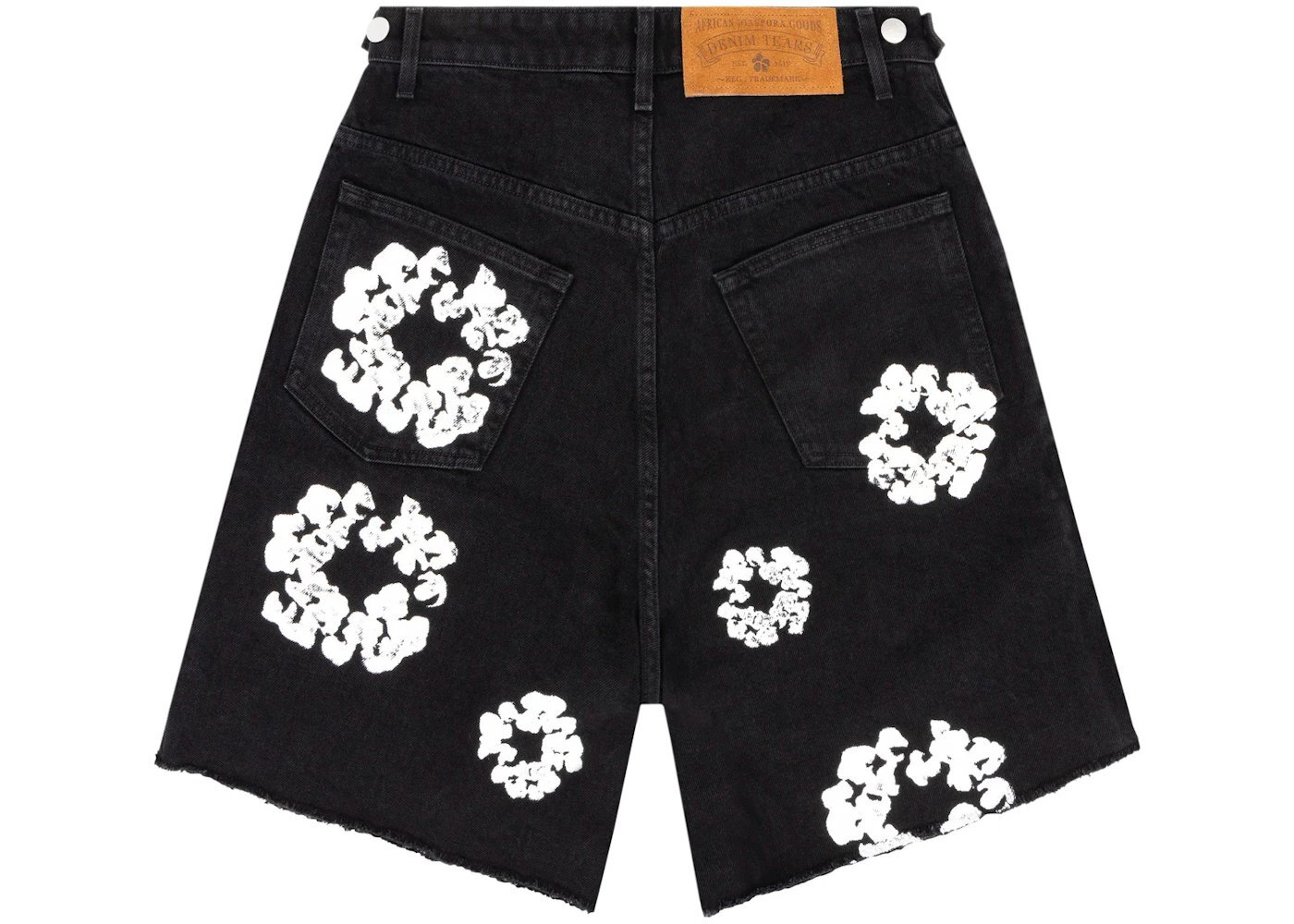 Denim Tears x Levi's The Cotton Wreath Short Jean Black