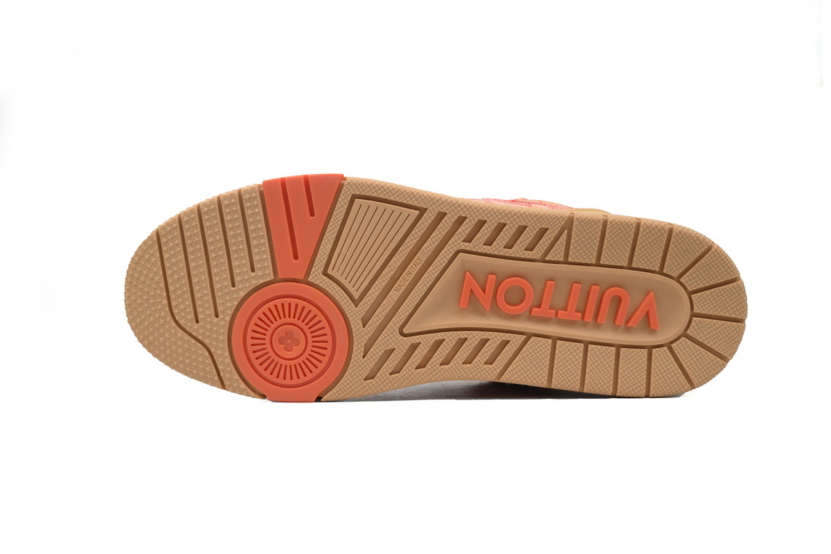 Louis Vuitton Trainer Rendering Orange