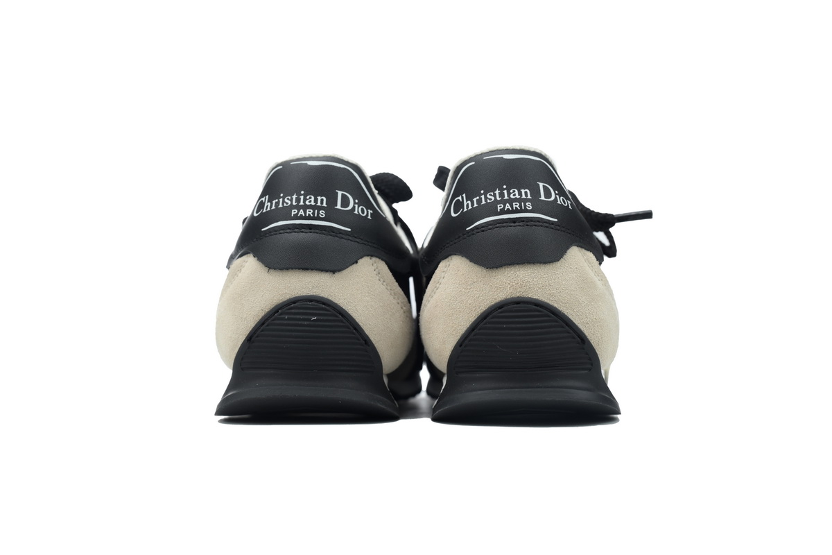 Dior D-Sketch Sneaker Black Nylon And Calfskin KCK427MPA_S900