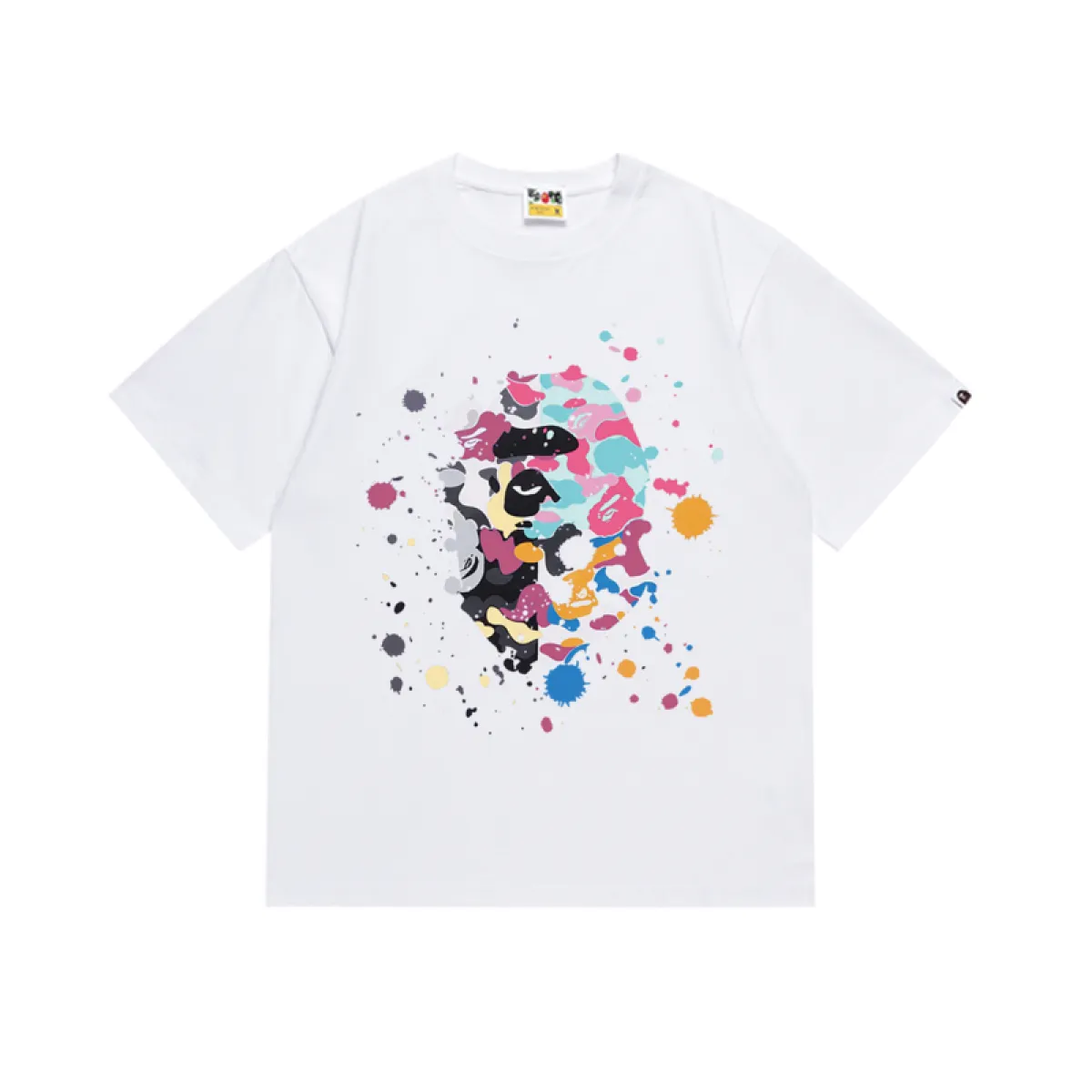 BAPE T-shirt White/Black 143 - ogsneaker