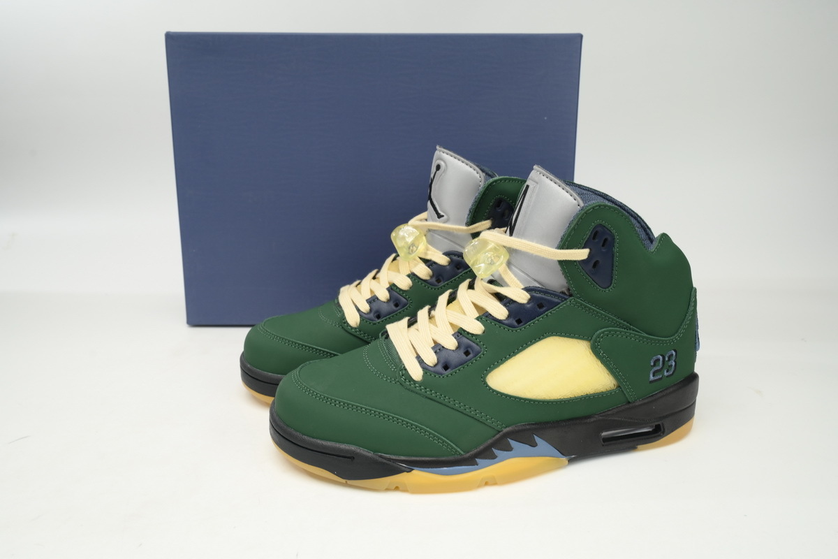 Air Jordan 5 Navy Green FZ5758-003