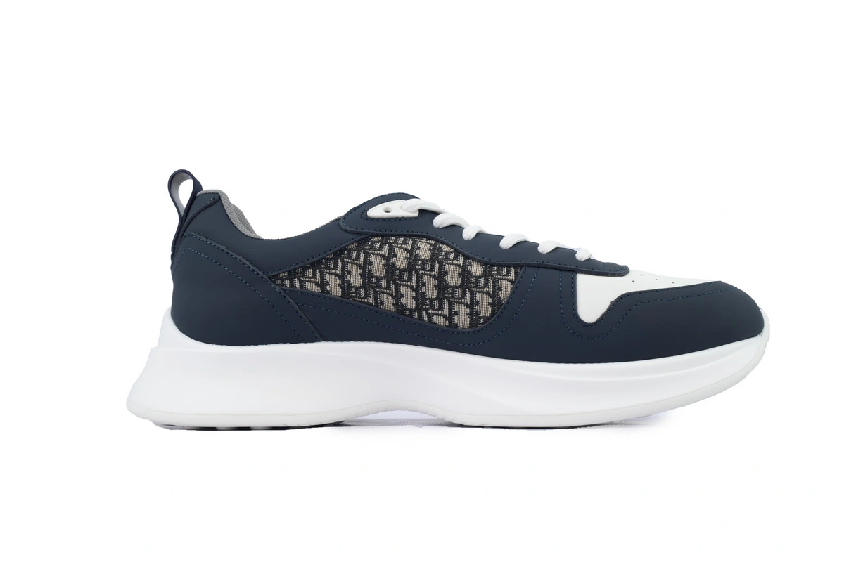 Dior B25 Runner Navy Blue Oblique Jacquard