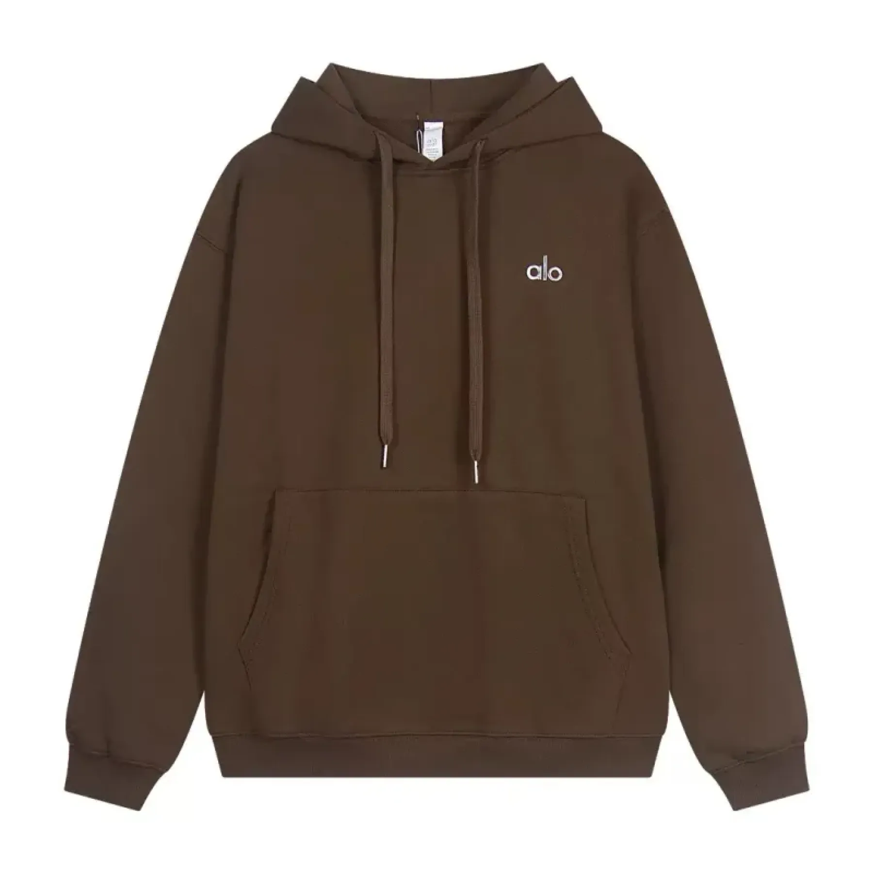 Alo Yoga Accolade Full Zip Hoodie Brown