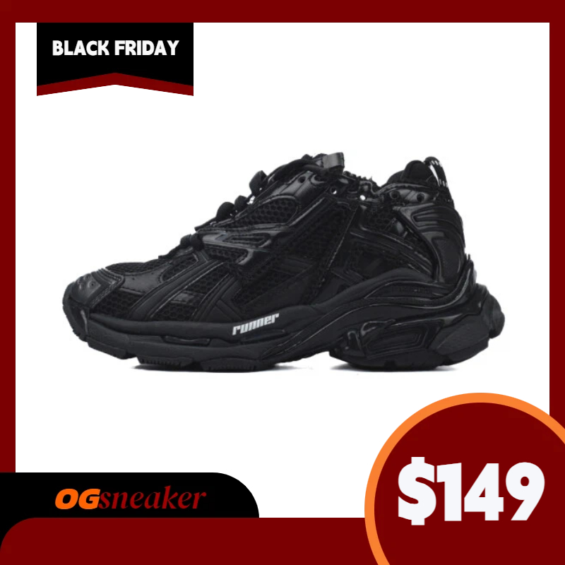 Balenciaga Runner Black 656065 W3RA1 1000