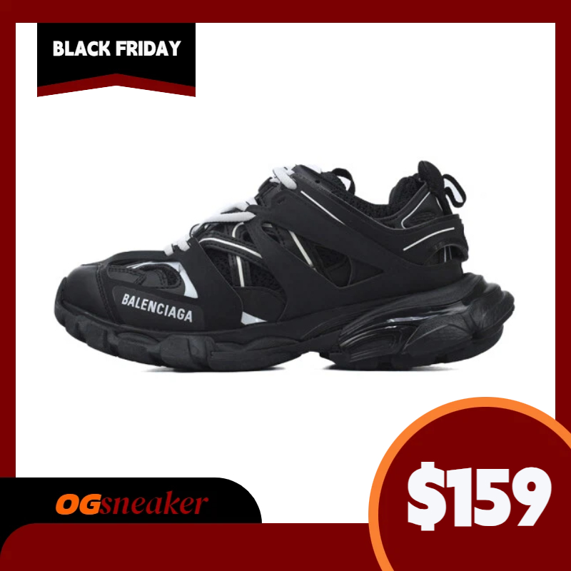 Balenciaga Track Sneaker Black and White