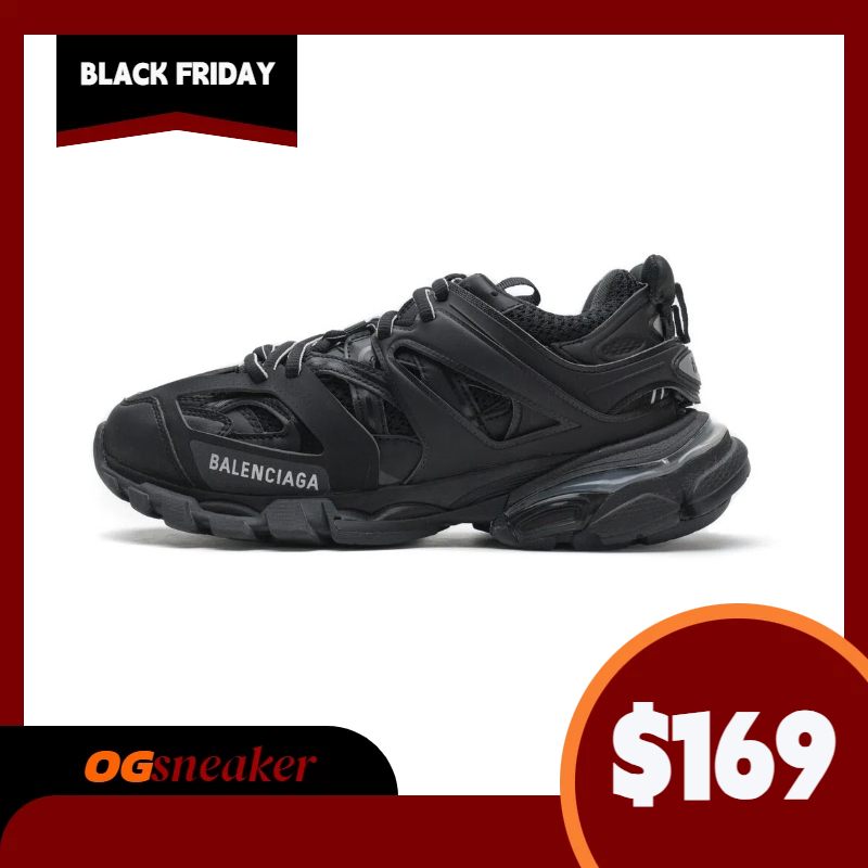 Balenciaga Track Tess S Black LED Light 555032 W1GB7 1000