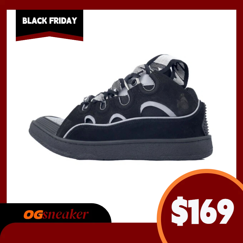 Lanvin Curb Sneaker White Black