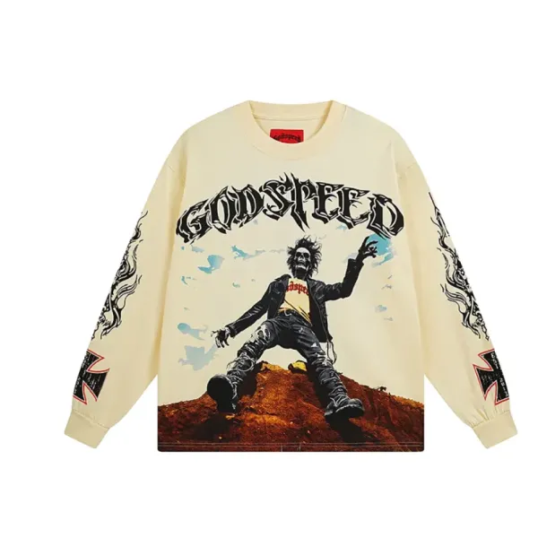 Godspeed Rocker Thermal Long Sleeve T-shirt #3103 Apricot