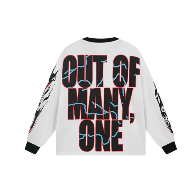 Godspeed Pitstop Thermal Long Sleeve T-shirt #3101 White/Apricot