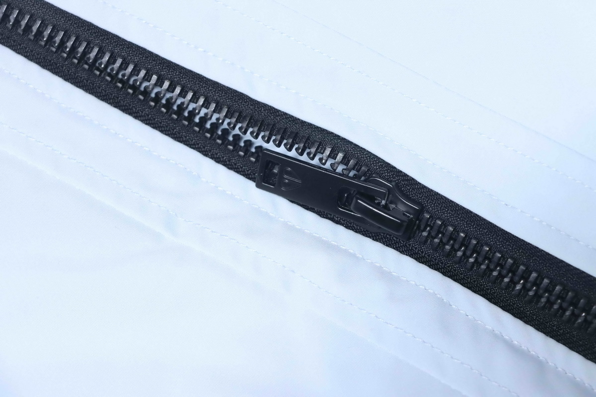 Moose Knuckles-Style Multi-Pocket Down Jacket Blue