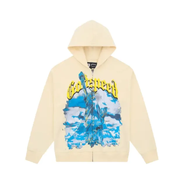 Godspeed Chrome Liberty Hoodie Bone