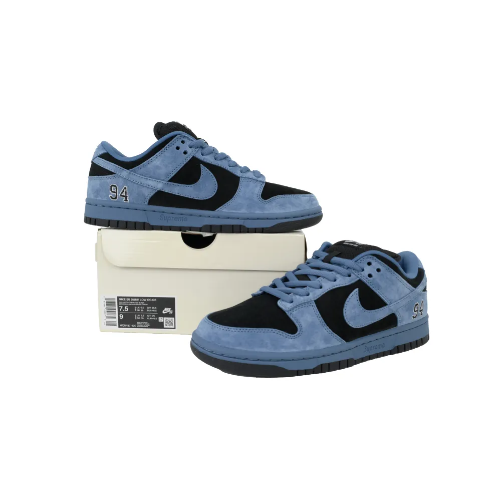 Supreme x Nike Dunk Low SB 'Ocean Fog'