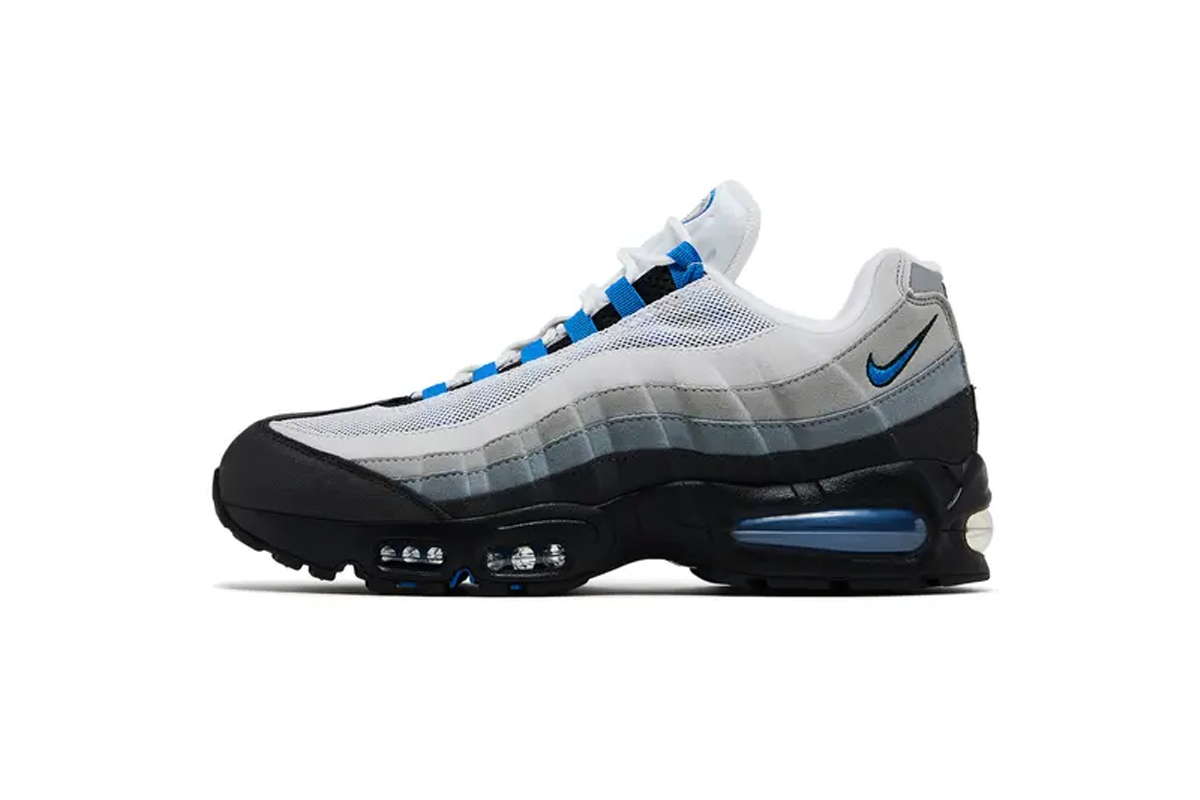Air Max 95 OG 'Cool Grey/Blue Spark’