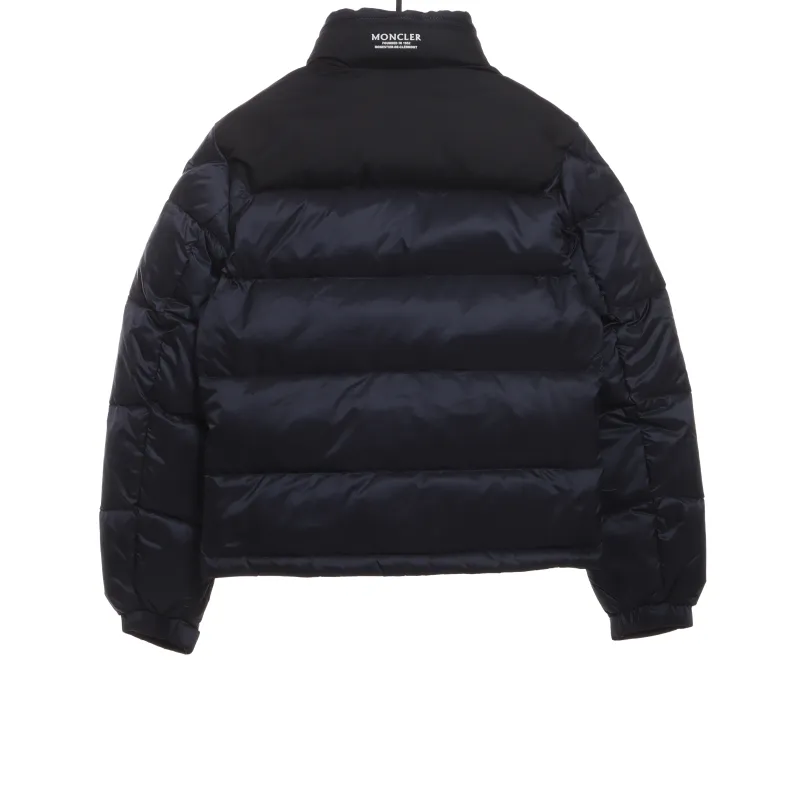 Moncler Basic Peuplier Down Jacket In Blue