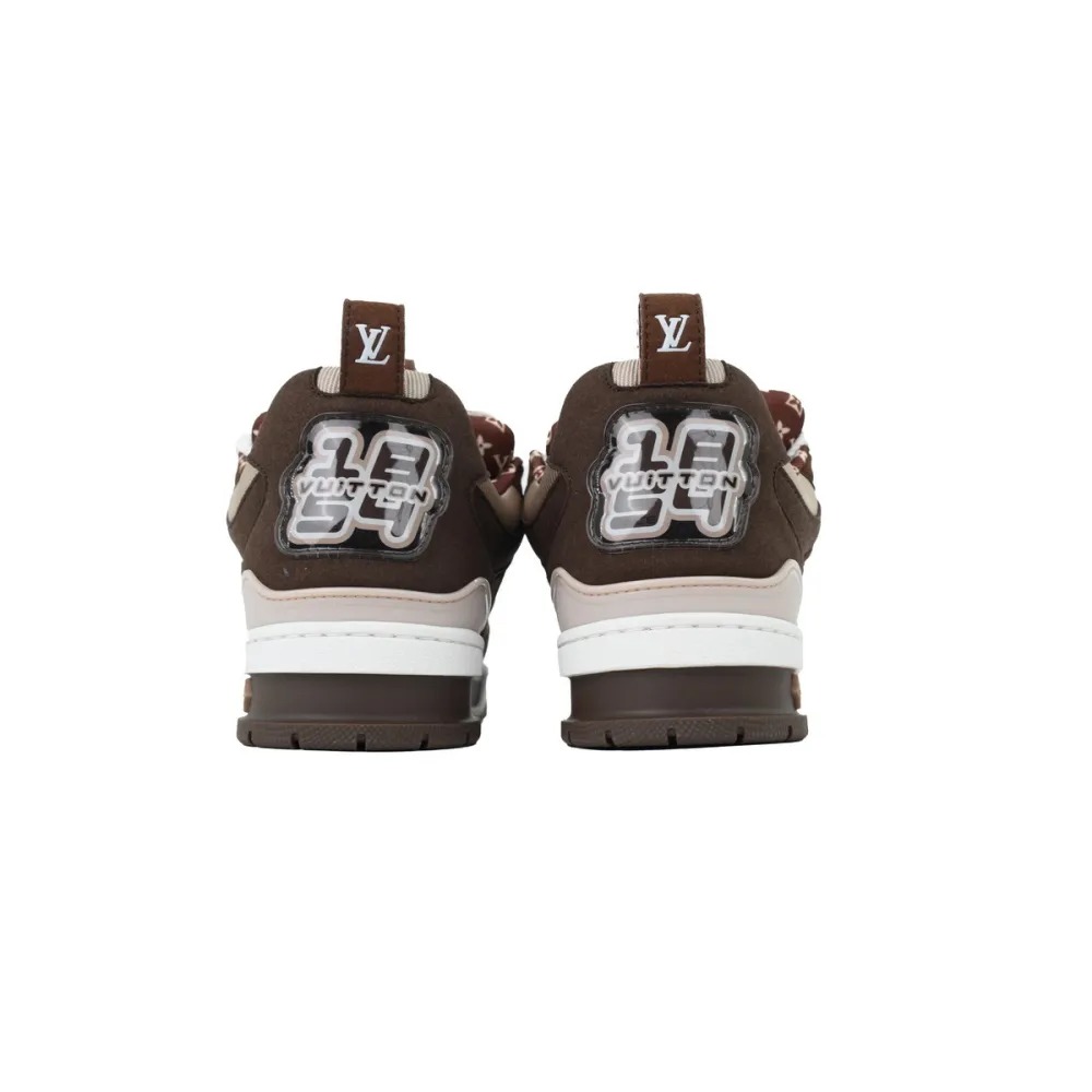 Louis Vuitton LV Skate Sneaker White Brown