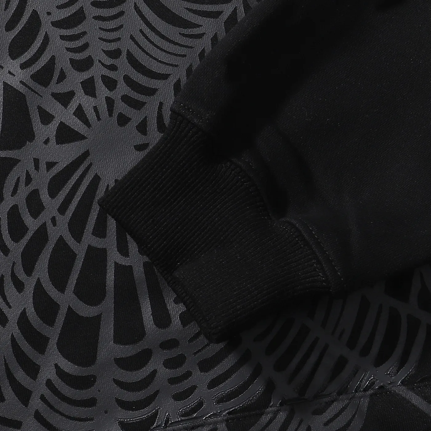 Sp5der Phantom Web Hoodie & Sweatpant Set Black