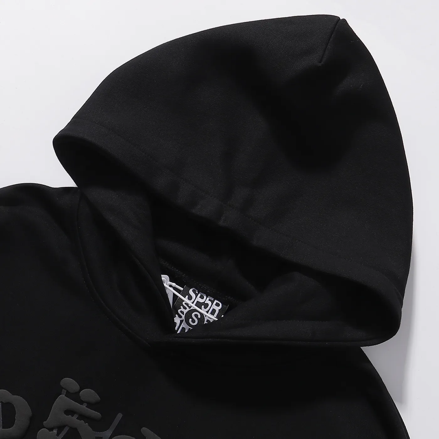 Sp5der Phantom Web Hoodie & Sweatpant Set Black