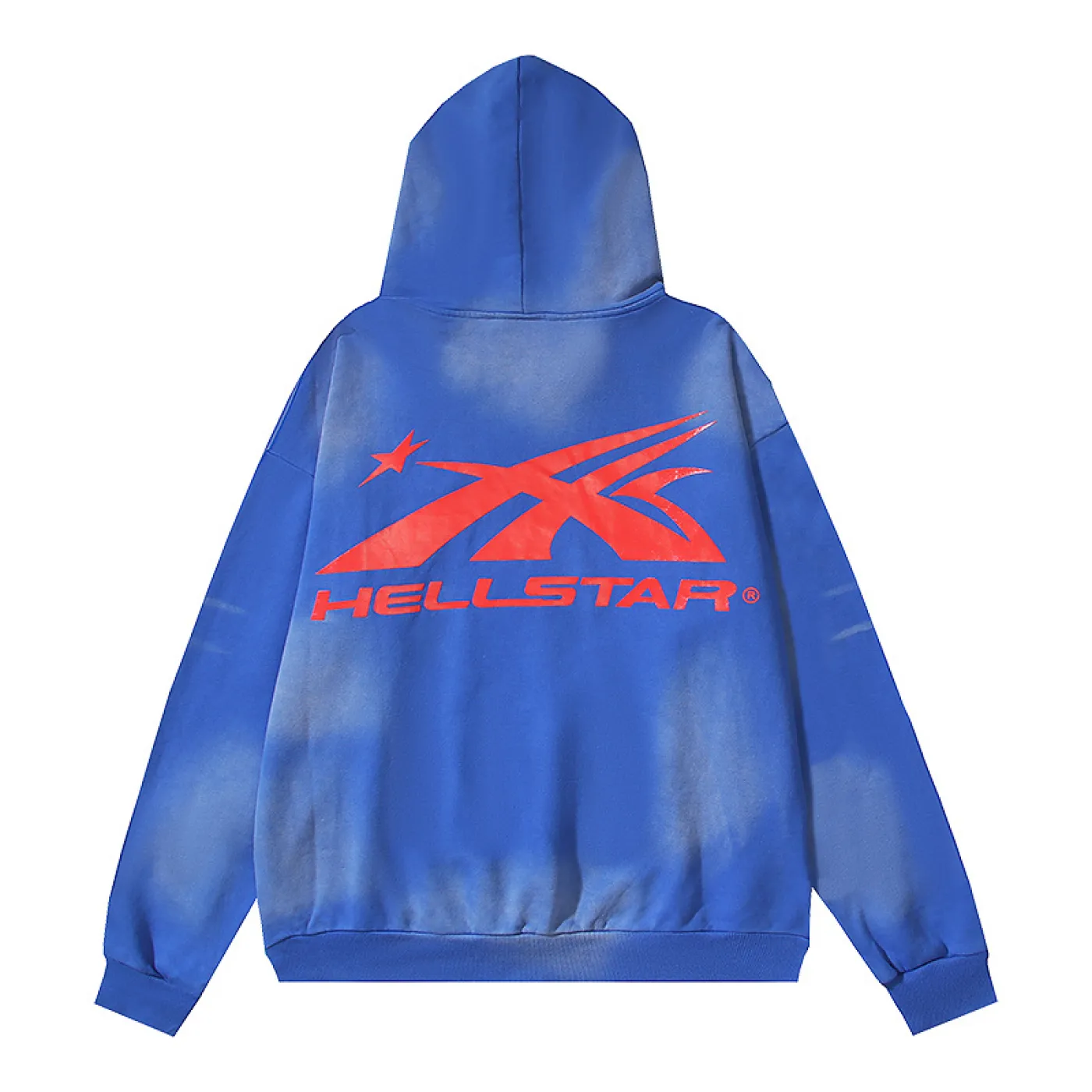 Hellstar Hoodies Blue/Black - ogsneaker