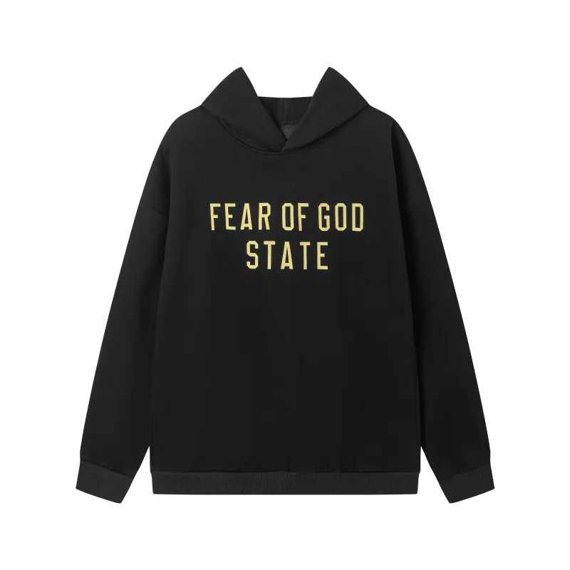 Fear of God Essentials Fleece Hoodie & Sweatpant Set Black - ogsneaker