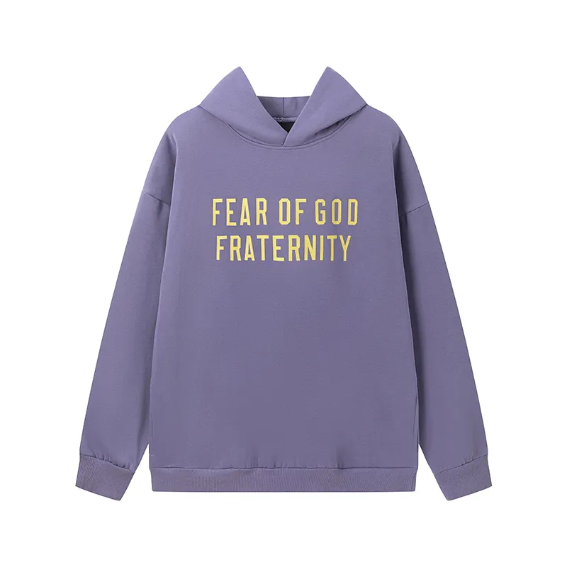 Fear of God Essentials Heavy Fleece Hoodie & Sweatpant Set Lavender - ogsneaker