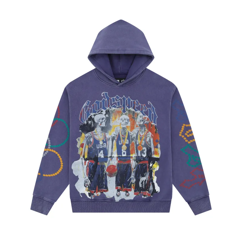 Godspeed Dream Team 24 Hoodie Navy Wash - ogsneaker