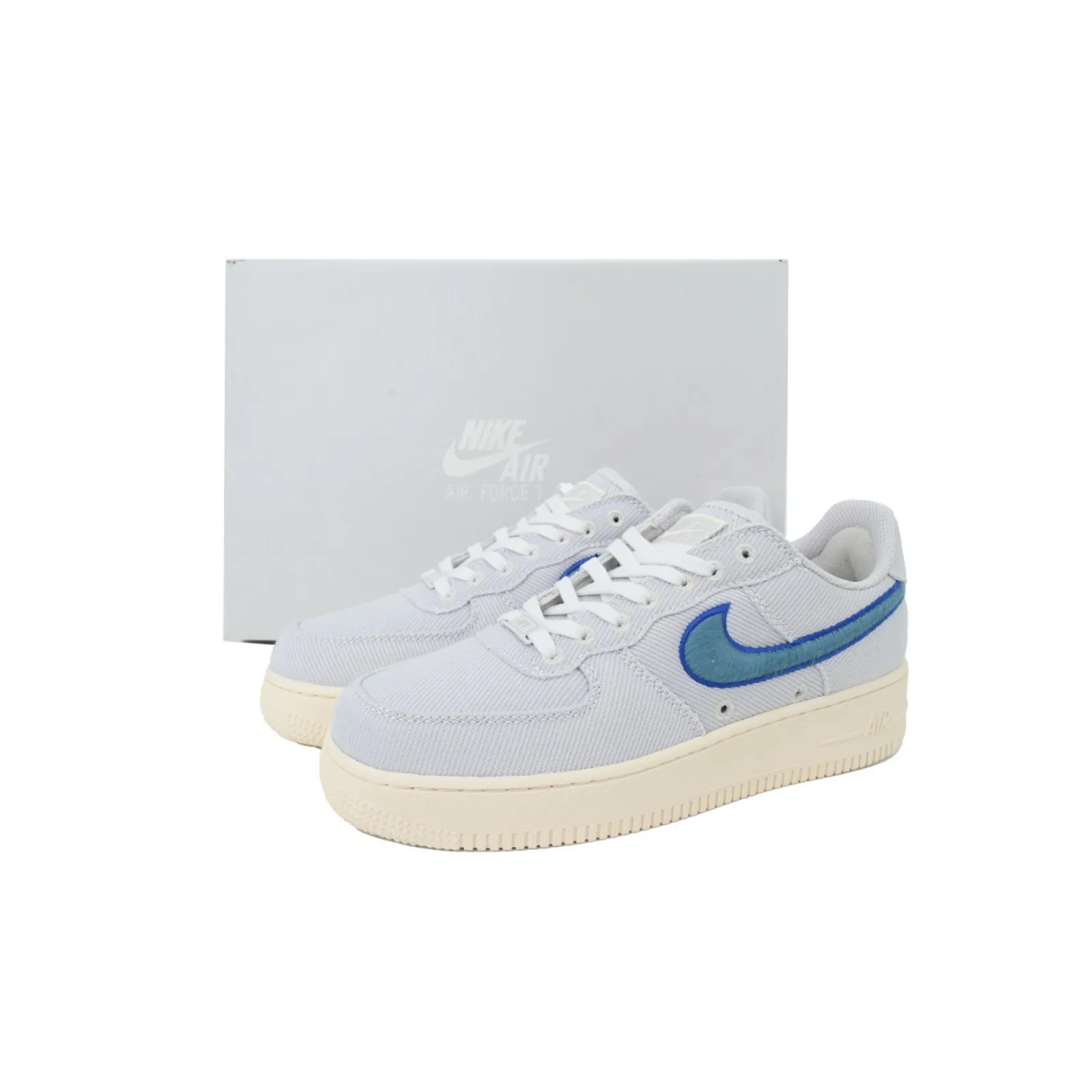 Nike Air Force 1 Low 'Canvas Pack-Photon Dust Game Royal' - ogsneaker