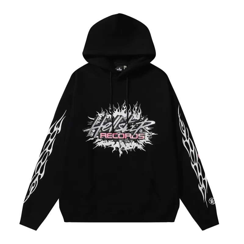 Hellstar Sports Future Flame Hoodie #2278 BlackWhite - ogsneaker