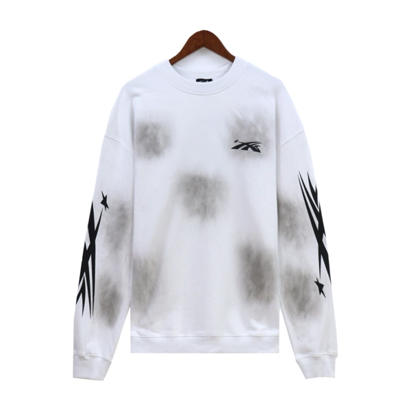 Hellstar Terry Fabric Crewneck #7545 YellowWhite - ogsneaker