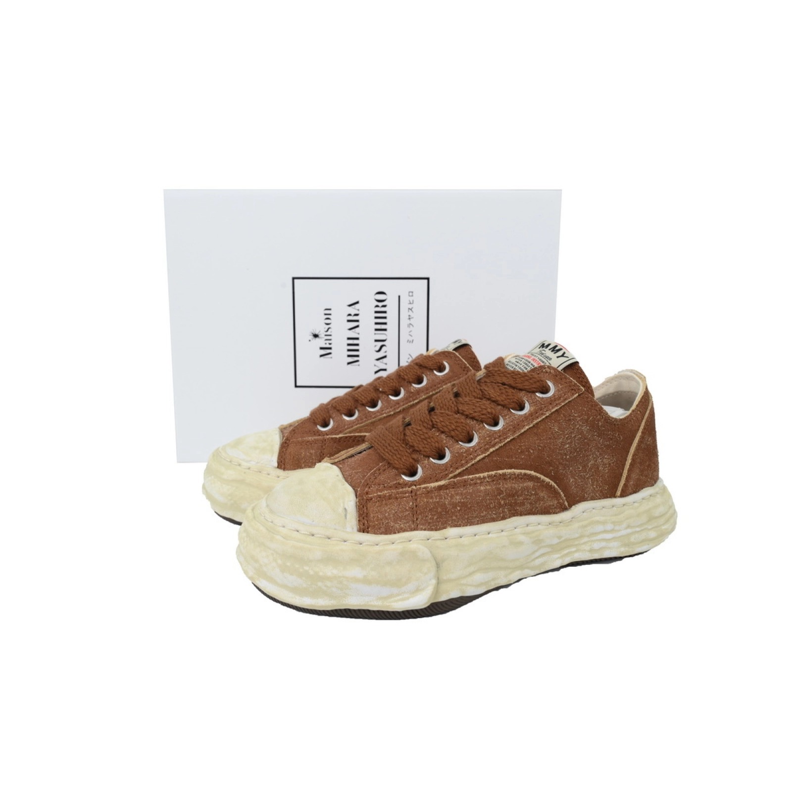Mihara Yasuhiro Retro Mud Dye Brown NO.814 - ogsneaker