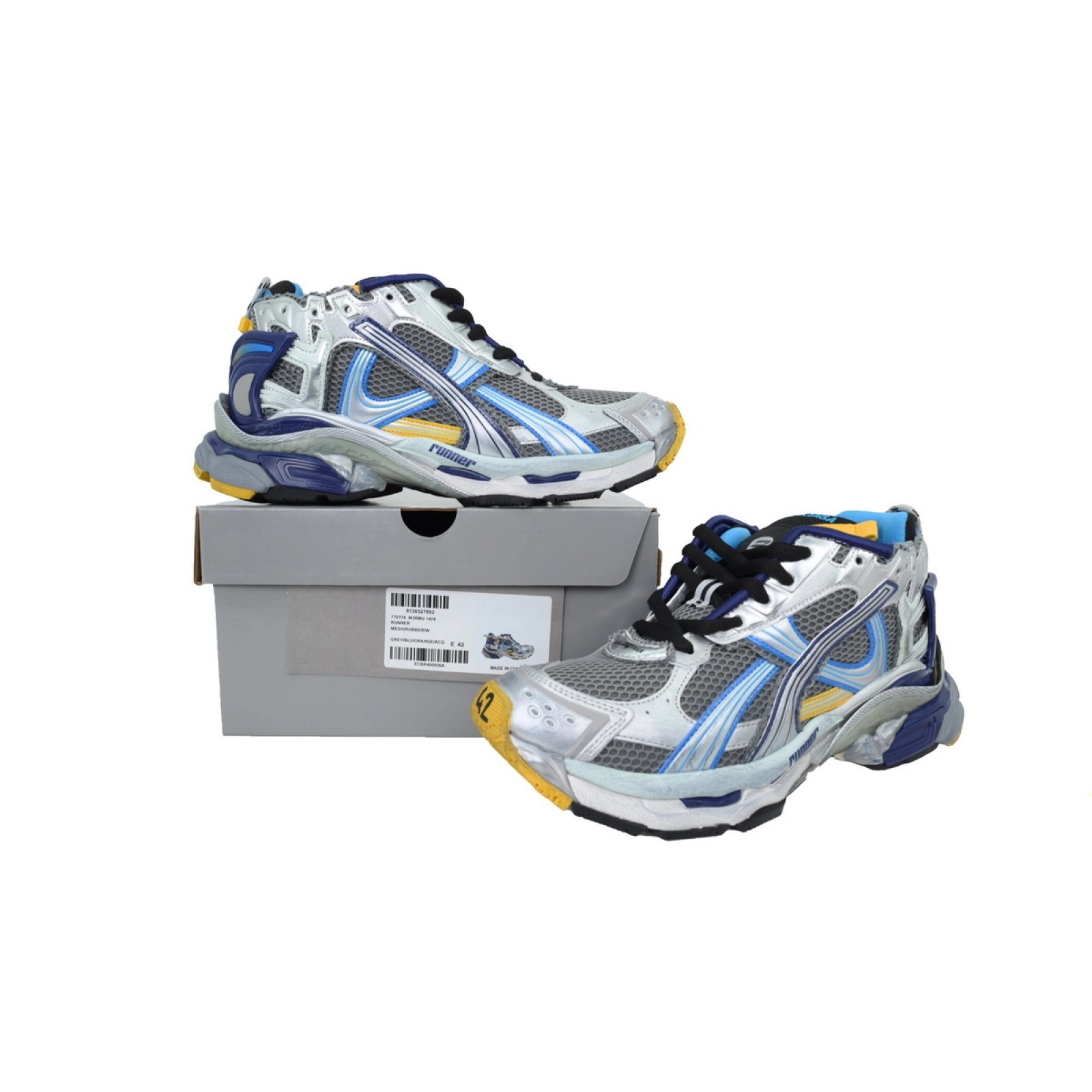 Balenciaga Runner Silver Gray - ogsneaker