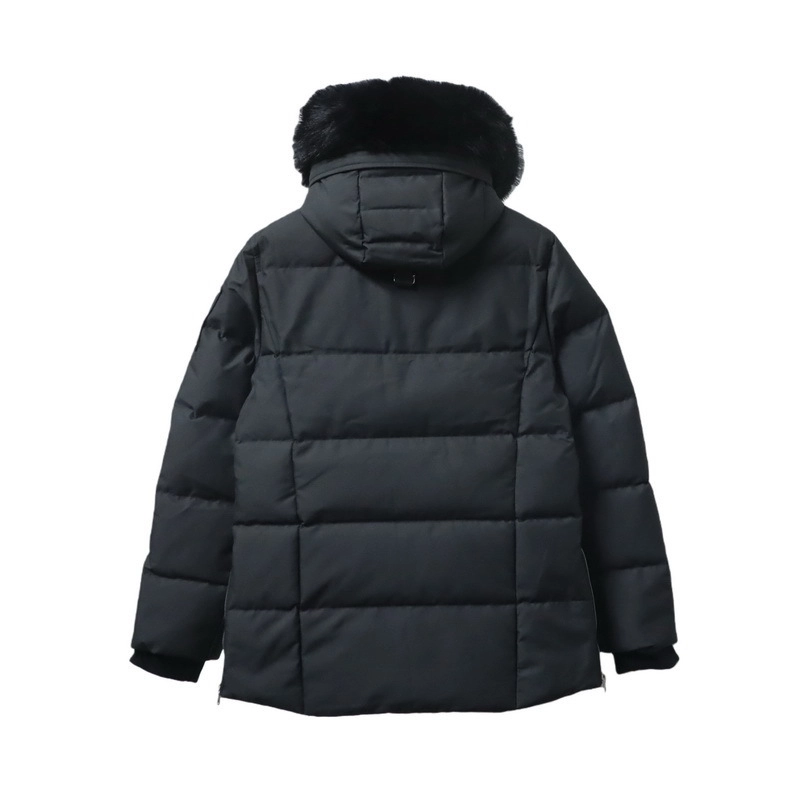 Moose Knuckles Cloud 3Q Down Puffer Jacket Black - ogsneaker