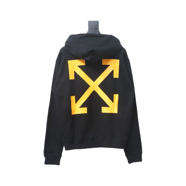 Off-White Arrows Caravaggio Printed Long Sleeved Hoodie - ogsneaker