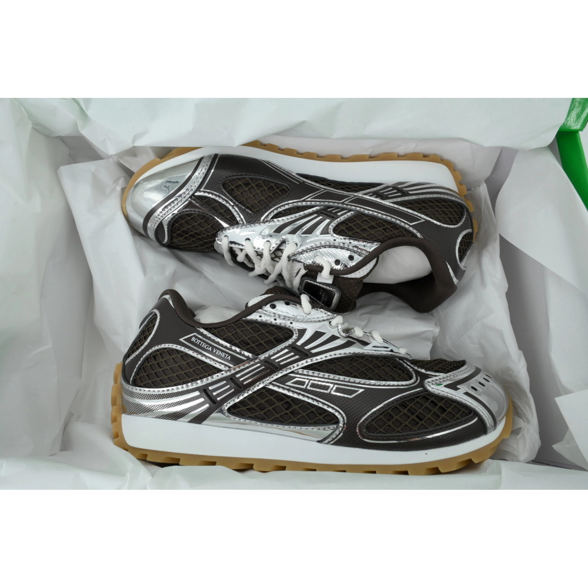 Bottega Veneta Orbit Sneakers Coffee Brown - ogsneaker