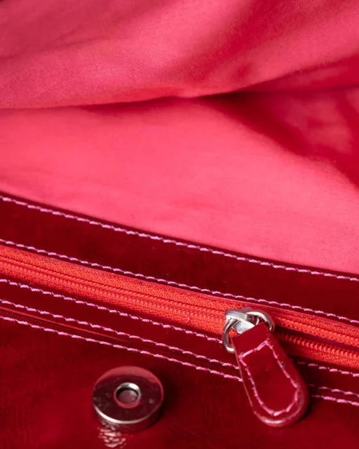 My Round Bag -Electric Red