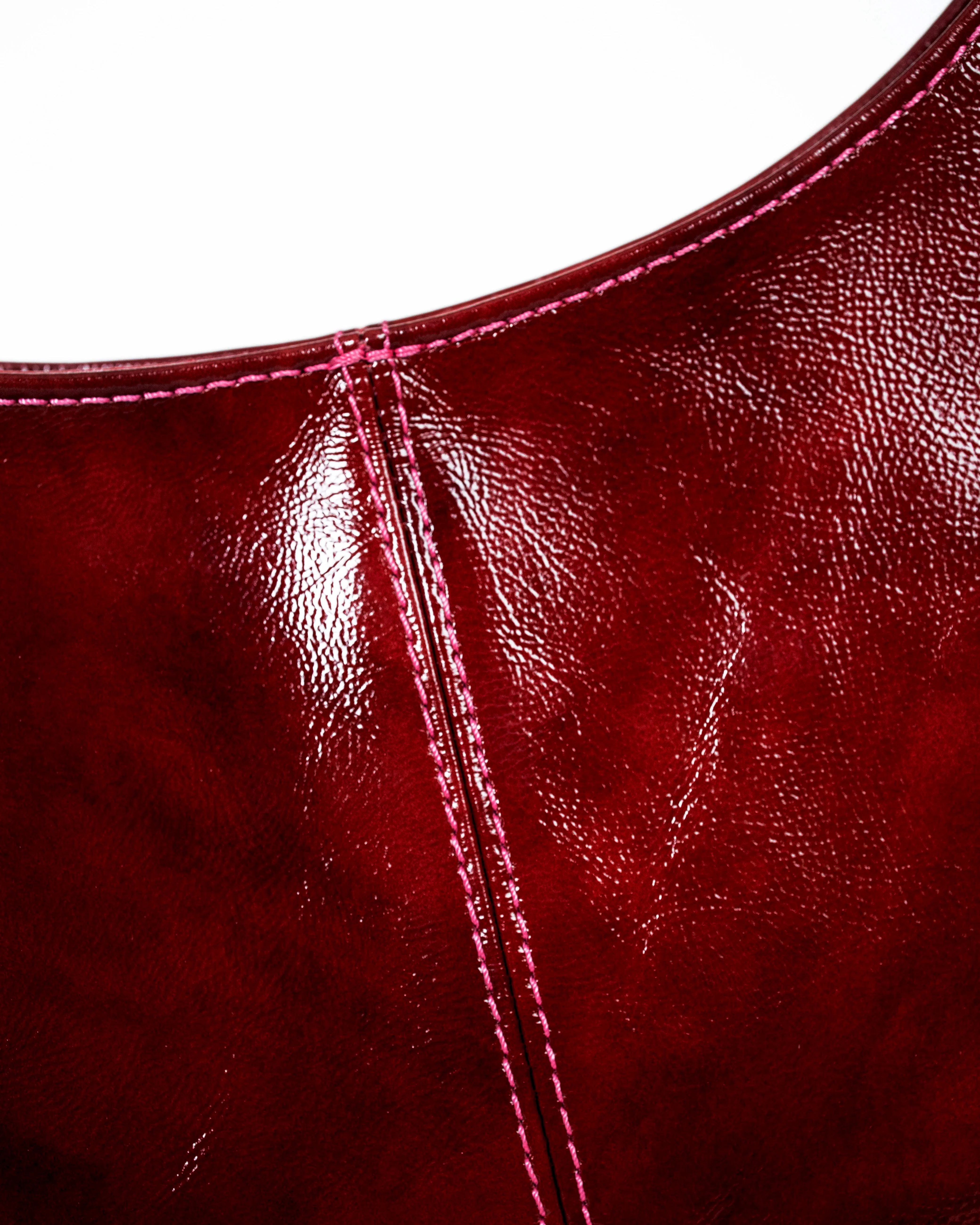 My Round Bag -Electric Red