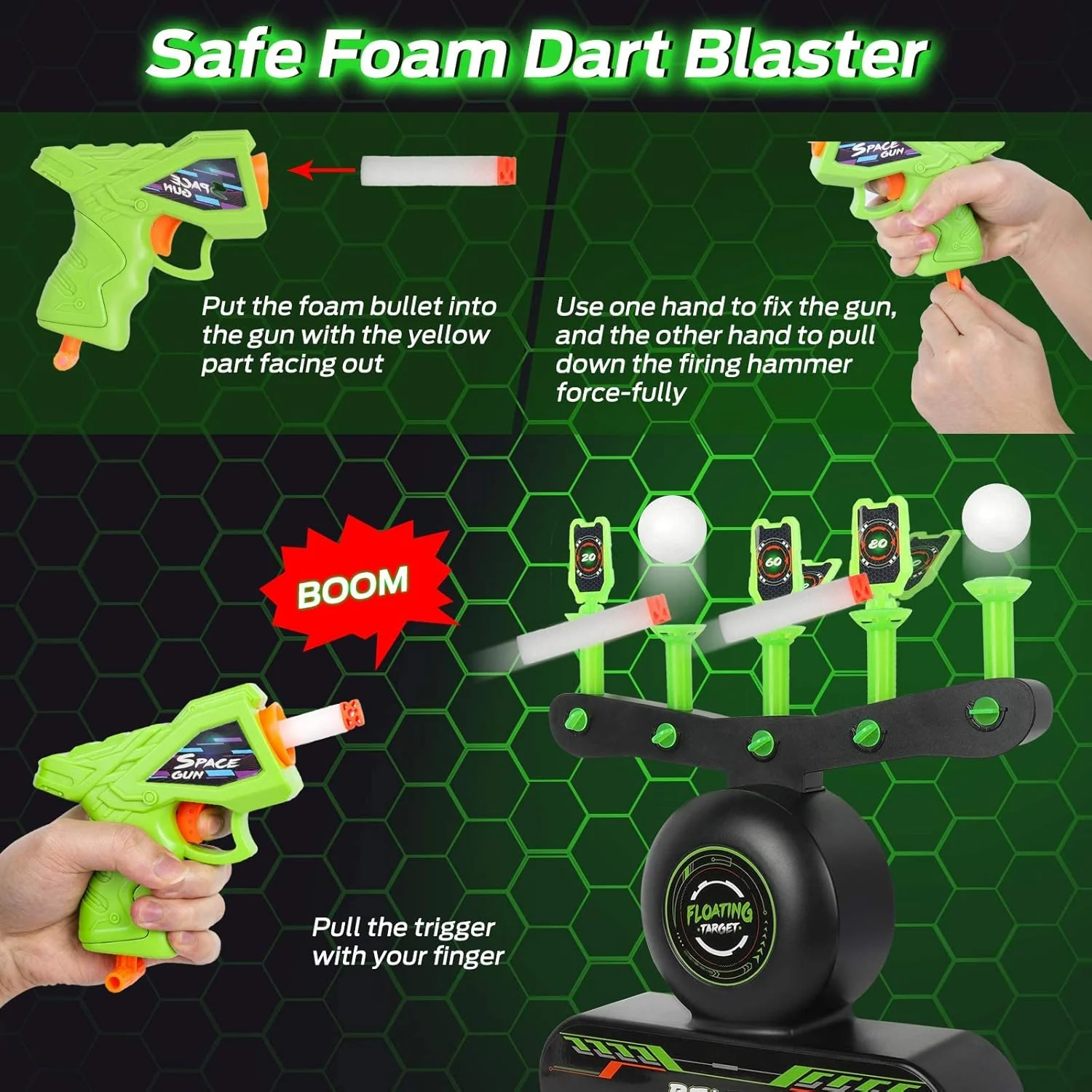 AimTrack - Electronic Nerf Gun with Target System