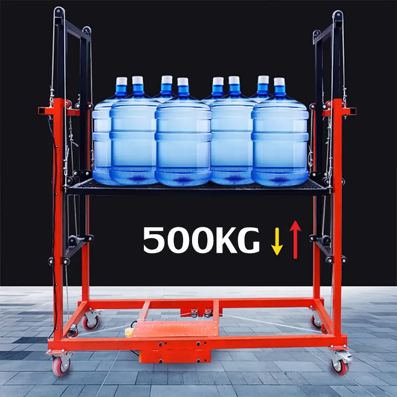 🏠[Clearance Sale]🔥Foldable Electric Lift Scaffolding (Load 500Kg)