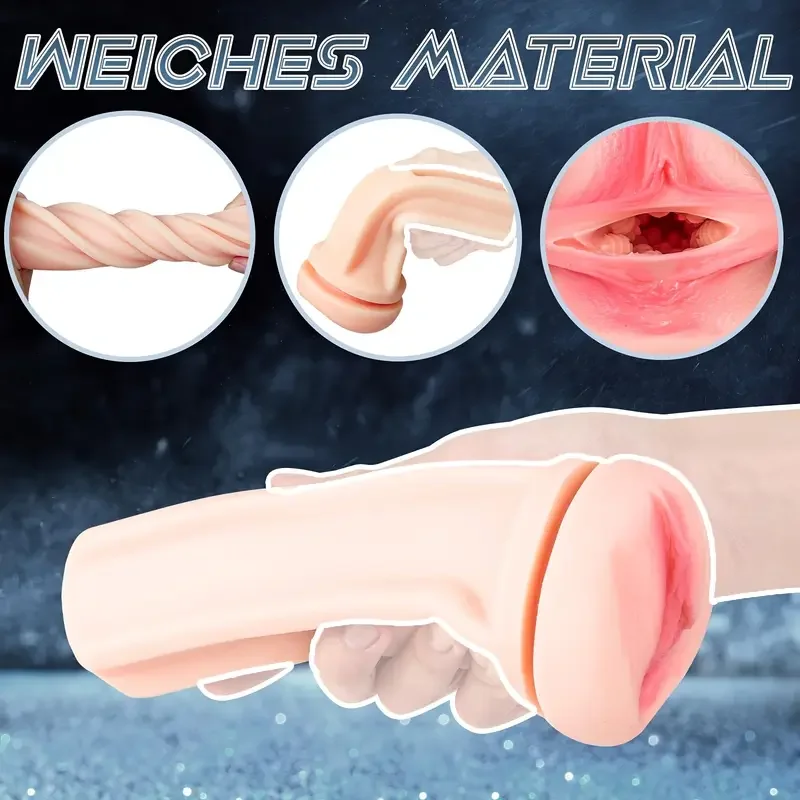 🔥Elektryczny kubek masturbacyjny dla mężczyzn, 10 trybów wibracji, zabawka erotyczna z kanałem symulacji 3D, prezent świąteczny dla dorosłych🔥