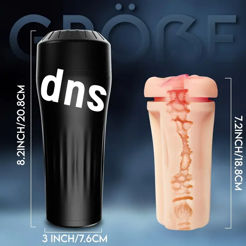 🔥Elektryczny kubek masturbacyjny dla mężczyzn, 10 trybów wibracji, zabawka erotyczna z kanałem symulacji 3D, prezent świąteczny dla dorosłych🔥