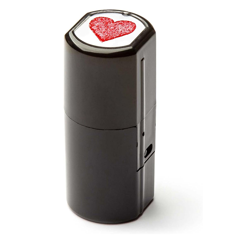 Self Inking Stamps for Teachers, Teacher Stamper for Classroom (Heart)