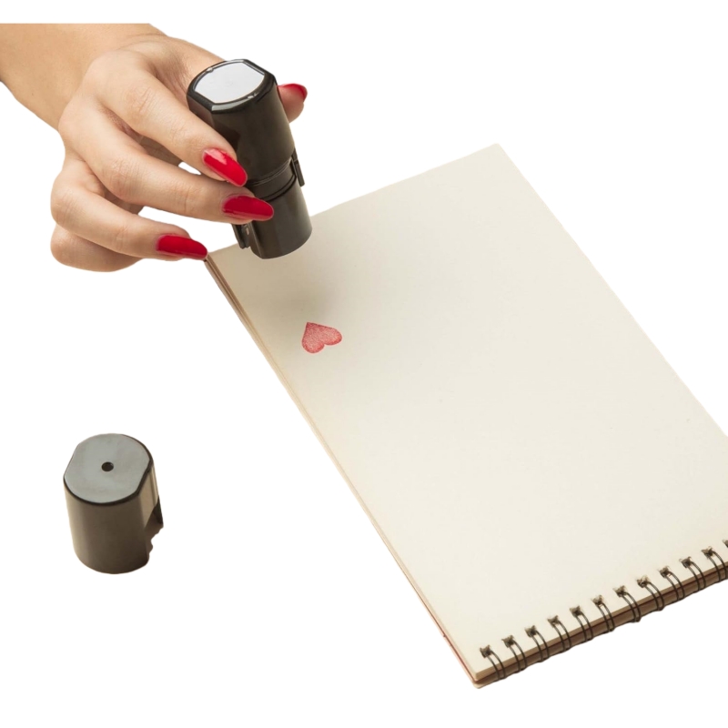 Self Inking Stamps for Teachers, Teacher Stamper for Classroom (Heart)